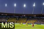 12.07.2025, UEFA Frauen-Europameisterschaft 2025 in der Schweiz. Spieltag 3, Vorrunde, Schweden - Deutschland, im Letzigrundstadion Zrich (Schweiz). Stadionbersicht im Abendlicht.