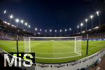 12.07.2025, UEFA Frauen-Europameisterschaft 2025 in der Schweiz. Spieltag 3, Vorrunde, Schweden - Deutschland, im Letzigrundstadion Zrich (Schweiz). Stadionbersicht im Abendlicht.
