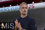 19.07.2025, UEFA Frauen-Europameisterschaft 2025 in der Schweiz. Viertelfinale, Frankreich - Deutschland, im St-Jakob-Park Basel (Schweiz). Trainer Christian Wck (Deutschland) 