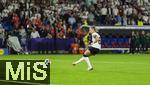19.07.2025, UEFA Frauen-Europameisterschaft 2025 in der Schweiz. Viertelfinale, Frankreich - Deutschland, im St-Jakob-Park Basel (Schweiz). Janina Minge  (Deutschland) Elfmeter