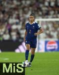 19.07.2025, UEFA Frauen-Europameisterschaft 2025 in der Schweiz. Viertelfinale, Frankreich - Deutschland, im St-Jakob-Park Basel (Schweiz). Maelle Lakrar (Frankreich) am Ball 