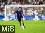 19.07.2025, UEFA Frauen-Europameisterschaft 2025 in der Schweiz. Viertelfinale, Frankreich - Deutschland, im St-Jakob-Park Basel (Schweiz). Selma Bacha (Frankreich) am Ball 