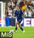 19.07.2025, UEFA Frauen-Europameisterschaft 2025 in der Schweiz. Viertelfinale, Frankreich - Deutschland, im St-Jakob-Park Basel (Schweiz). Selma Bacha (Frankreich) am Ball  