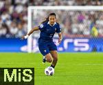 19.07.2025, UEFA Frauen-Europameisterschaft 2025 in der Schweiz. Viertelfinale, Frankreich - Deutschland, im St-Jakob-Park Basel (Schweiz). Selma Bacha (Frankreich) am Ball 