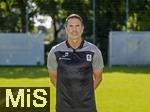 20.07.2025, Fussball 3. Liga 2025/2026, TSV 1860 Mnchen, Portrttermin 2025/2026, Mannschaftsfoto an der Grnwalderstrasse, Mnchen. Trainer Patrick Glckner; TSV 1860 Mnchen
