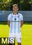 20.07.2025, Fussball 3. Liga 2025/2026, TSV 1860 Mnchen, Portrttermin 2025/2026, Mannschaftsfoto an der Grnwalderstrasse, Mnchen. Florian Niederlechner; TSV 1860 Mnchen

