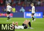 23.07.2025, UEFA Frauen-Europameisterschaft 2025 in der Schweiz. Halbfinale, Deutschland - Spanien, Im Stadion Letzigrund Zrich. Jule Brand (Deutschland) ist enttuscht