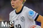 23.07.2025, UEFA Frauen-Europameisterschaft 2025 in der Schweiz. Halbfinale, Deutschland - Spanien, Im Stadion Letzigrund Zrich. Klara Bhl (Deutschland) DFB-Logo auf dem Trikot  