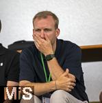 25.07.2025, Fussball 1. Bundesliga 2025/2026,  Testspiel Rot-Weiss Essen - FC Augsburg, im Donaustadion Dillingen, Schwaben.  Benjamin Benni Weber (Sportdirektor FC Augsburg)   
 
