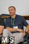 25.07.2025, Fussball 1. Bundesliga 2025/2026,  Testspiel Rot-Weiss Essen - FC Augsburg, im Donaustadion Dillingen, Schwaben.  Benjamin Benni Weber (Sportdirektor FC Augsburg)  
 
