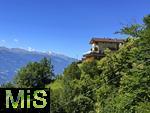 31.07.2025, Meran in Sdtirol, Italien. Ortsteil Algund, Bergrestaurant bei Vellau nhe der Leiter Alm, Gasthaus Oberplatzer
 