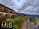 31.07.2025, Meran in Sdtirol, Italien. Ortsteil Hafling, Wohnungen am Luxus-Hotel Chalet Mirabell, 