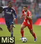 02.08.2025, Fussball Bundesliga 2025/2026, Freundschaftsspiel, FC Bayern Mnchen - Olympique Lyon, in der Allianz-Arena Mnchen,  Raphael Guerreiro (FC Bayern Mnchen) 