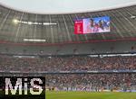 02.08.2025, Fussball Bundesliga 2025/2026, Freundschaftsspiel, FC Bayern Mnchen - Olympique Lyon, in der Allianz-Arena Mnchen, Oberrang ist leer