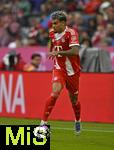 02.08.2025, Fussball Bundesliga 2025/2026, Freundschaftsspiel, FC Bayern Mnchen - Olympique Lyon, in der Allianz-Arena Mnchen, Luis Diaz (FC Bayern Mnchen) am Ball.