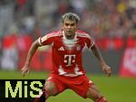 02.08.2025, Fussball Bundesliga 2025/2026, Freundschaftsspiel, FC Bayern Mnchen - Olympique Lyon, in der Allianz-Arena Mnchen, Luis Diaz (FC Bayern Mnchen) 