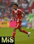 02.08.2025, Fussball Bundesliga 2025/2026, Freundschaftsspiel, FC Bayern Mnchen - Olympique Lyon, in der Allianz-Arena Mnchen, Cassiano Kiala (Bayern Mnchen) spurtet