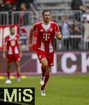 02.08.2025, Fussball Bundesliga 2025/2026, Freundschaftsspiel, FC Bayern Mnchen - Olympique Lyon, in der Allianz-Arena Mnchen, Leon Goretzka (FC Bayern Mnchen) 