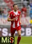 02.08.2025, Fussball Bundesliga 2025/2026, Freundschaftsspiel, FC Bayern Mnchen - Olympique Lyon, in der Allianz-Arena Mnchen, Leon Goretzka (FC Bayern Mnchen) 