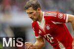 02.08.2025, Fussball Bundesliga 2025/2026, Freundschaftsspiel, FC Bayern Mnchen - Olympique Lyon, in der Allianz-Arena Mnchen, Leon Goretzka (FC Bayern Mnchen) beim Spurt.