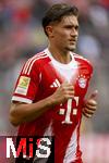 02.08.2025, Fussball Bundesliga 2025/2026, Freundschaftsspiel, FC Bayern Mnchen - Olympique Lyon, in der Allianz-Arena Mnchen, Tom Bischof (Bayern Mnchen) 