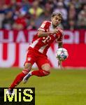 02.08.2025, Fussball Bundesliga 2025/2026, Freundschaftsspiel, FC Bayern Mnchen - Olympique Lyon, in der Allianz-Arena Mnchen, Luis Diaz (FC Bayern Mnchen) am Ball 