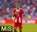 02.08.2025, Fussball Bundesliga 2025/2026, Freundschaftsspiel, FC Bayern Mnchen - Olympique Lyon, in der Allianz-Arena Mnchen, Luis Diaz (FC Bayern Mnchen) nachdenklich 