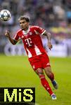 02.08.2025, Fussball Bundesliga 2025/2026, Freundschaftsspiel, FC Bayern Mnchen - Olympique Lyon, in der Allianz-Arena Mnchen, Luis Diaz (FC Bayern Mnchen) am Ball 
