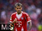 02.08.2025, Fussball Bundesliga 2025/2026, Freundschaftsspiel, FC Bayern Mnchen - Olympique Lyon, in der Allianz-Arena Mnchen, Luis Diaz (FC Bayern Mnchen) nachdenklich 