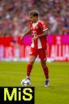 02.08.2025, Fussball Bundesliga 2025/2026, Freundschaftsspiel, FC Bayern Mnchen - Olympique Lyon, in der Allianz-Arena Mnchen, Luis Diaz (FC Bayern Mnchen) am Ball 
