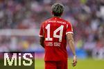 02.08.2025, Fussball Bundesliga 2025/2026, Freundschaftsspiel, FC Bayern Mnchen - Olympique Lyon, in der Allianz-Arena Mnchen, Luis Diaz (FC Bayern Mnchen) 