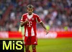 02.08.2025, Fussball Bundesliga 2025/2026, Freundschaftsspiel, FC Bayern Mnchen - Olympique Lyon, in der Allianz-Arena Mnchen, Luis Diaz (FC Bayern Mnchen) nachdenklich  