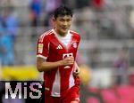 02.08.2025, Fussball Bundesliga 2025/2026, Freundschaftsspiel, FC Bayern Mnchen - Olympique Lyon, in der Allianz-Arena Mnchen,  Min-jae Kim (Bayern Mnchen, Minjae Kim) im Spurt