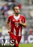 02.08.2025, Fussball Bundesliga 2025/2026, Freundschaftsspiel, FC Bayern Mnchen - Olympique Lyon, in der Allianz-Arena Mnchen,  Harry Kane (FC Bayern Mnchen)  im Spurt
