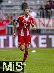 02.08.2025, Fussball Bundesliga 2025/2026, Freundschaftsspiel, FC Bayern Mnchen - Olympique Lyon, in der Allianz-Arena Mnchen,  Leon Goretzka (FC Bayern Mnchen) im Spurt