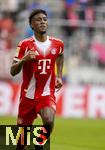 02.08.2025, Fussball Bundesliga 2025/2026, Freundschaftsspiel, FC Bayern Mnchen - Olympique Lyon, in der Allianz-Arena Mnchen,  Kingsley Coman (FC Bayern Mnchen) im Spurt