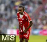 02.08.2025, Fussball Bundesliga 2025/2026, Freundschaftsspiel, FC Bayern Mnchen - Olympique Lyon, in der Allianz-Arena Mnchen,  Jonah Kusi-Asare (Bayern Mnchen) 