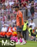 07.08.2025, Fussball Bundesliga 2025/2026, Freundschaftsspiel, Telekom-Cup, FC Bayern Mnchen - Tottenham Hotspur, in der Allianz-Arena Mnchen, Trainer Vincent Kompany (FC Bayern Mnchen) in Rage  