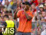 07.08.2025, Fussball Bundesliga 2025/2026, Freundschaftsspiel, Telekom-Cup, FC Bayern Mnchen - Tottenham Hotspur, in der Allianz-Arena Mnchen, Trainer Vincent Kompany (FC Bayern Mnchen) in Rage 