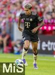 07.08.2025, Fussball Bundesliga 2025/2026, Freundschaftsspiel, Telekom-Cup, FC Bayern Mnchen - Tottenham Hotspur, in der Allianz-Arena Mnchen, Luis Diaz (FC Bayern Mnchen) am Ball 