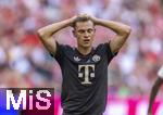 07.08.2025, Fussball Bundesliga 2025/2026, Freundschaftsspiel, Telekom-Cup, FC Bayern Mnchen - Tottenham Hotspur, in der Allianz-Arena Mnchen, Joshua Kimmich (FC Bayern Mnchen) nachdenklich 