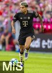 07.08.2025, Fussball Bundesliga 2025/2026, Freundschaftsspiel, Telekom-Cup, FC Bayern Mnchen - Tottenham Hotspur, in der Allianz-Arena Mnchen, Luis Diaz (FC Bayern Mnchen) am Ball 