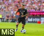 07.08.2025, Fussball Bundesliga 2025/2026, Freundschaftsspiel, Telekom-Cup, FC Bayern Mnchen - Tottenham Hotspur, in der Allianz-Arena Mnchen, Luis Diaz (FC Bayern Mnchen) am Ball 