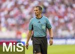 07.08.2025, Fussball Bundesliga 2025/2026, Freundschaftsspiel, Telekom-Cup, FC Bayern Mnchen - Tottenham Hotspur, in der Allianz-Arena Mnchen, Schiedsrichter Robert Hartmann 