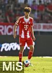 12.08.2025, Fussball Bundesliga 2025/2026, Freundschaftsspiel, Grasshopper Club Zrich - FC Bayern Mnchen - im Stadion am Letzigrund, Zrich (Schweiz). David Santos Daiber (Bayern Mnchen) 