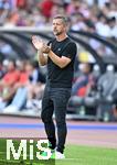 12.08.2025, Fussball Bundesliga 2025/2026, Freundschaftsspiel, Grasshopper Club Zrich - FC Bayern Mnchen - im Stadion am Letzigrund, Zrich (Schweiz). Trainer Tomas Oral (Grasshopper Club Zrich) 