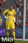 12.08.2025, Fussball Bundesliga 2025/2026, Freundschaftsspiel, Grasshopper Club Zrich - FC Bayern Mnchen - im Stadion am Letzigrund, Zrich (Schweiz). Torwart Nocolas Glaus (Grasshopper Club Zrich) 