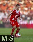 12.08.2025, Fussball Bundesliga 2025/2026, Freundschaftsspiel, Grasshopper Club Zrich - FC Bayern Mnchen - im Stadion am Letzigrund, Zrich (Schweiz). Joshua Kimmich (FC Bayern Mnchen) am Ball 
