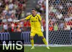 12.08.2025, Fussball Bundesliga 2025/2026, Freundschaftsspiel, Grasshopper Club Zrich - FC Bayern Mnchen - im Stadion am Letzigrund, Zrich (Schweiz). Torwart Nicolas Glaus (Grasshopper Club Zrich) 