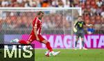 12.08.2025, Fussball Bundesliga 2025/2026, Freundschaftsspiel, Grasshopper Club Zrich - FC Bayern Mnchen - im Stadion am Letzigrund, Zrich (Schweiz). Harry Kane (FC Bayern Mnchen) Schuss.